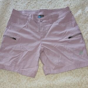 Lavender Cargo Shorts for Women